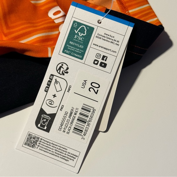 ARENA Sport performance Athletic Swim Jammers Racing Training Compression - Picture 8 of 8